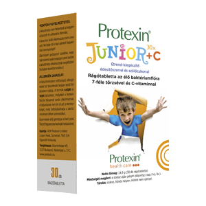 Protexin Junior +C probiotikum (30 db rágótabletta)
