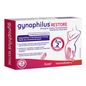 gynophilus RESTORE probiotikum (2 db hüvelytabletta)